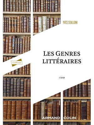 cover image of Les genres littéraires